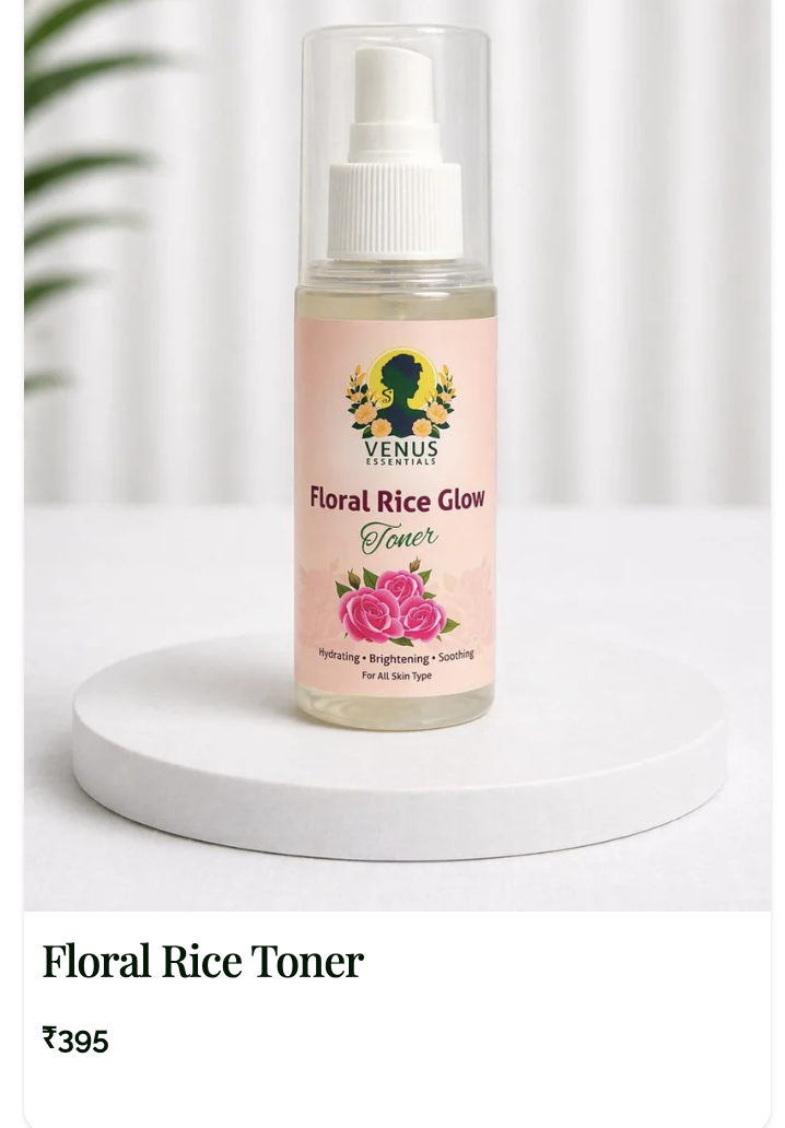 Floral Rose Toner
