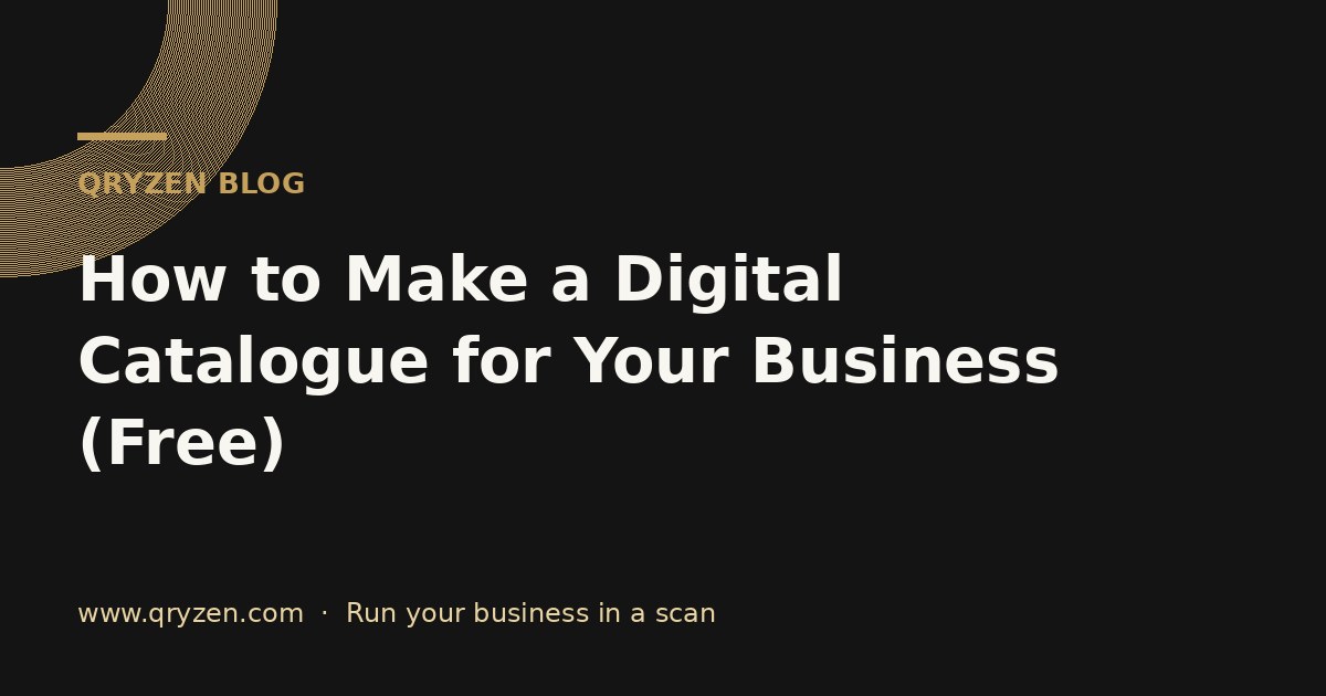 How to Make a Digital Catalogue for Your Business (Free)