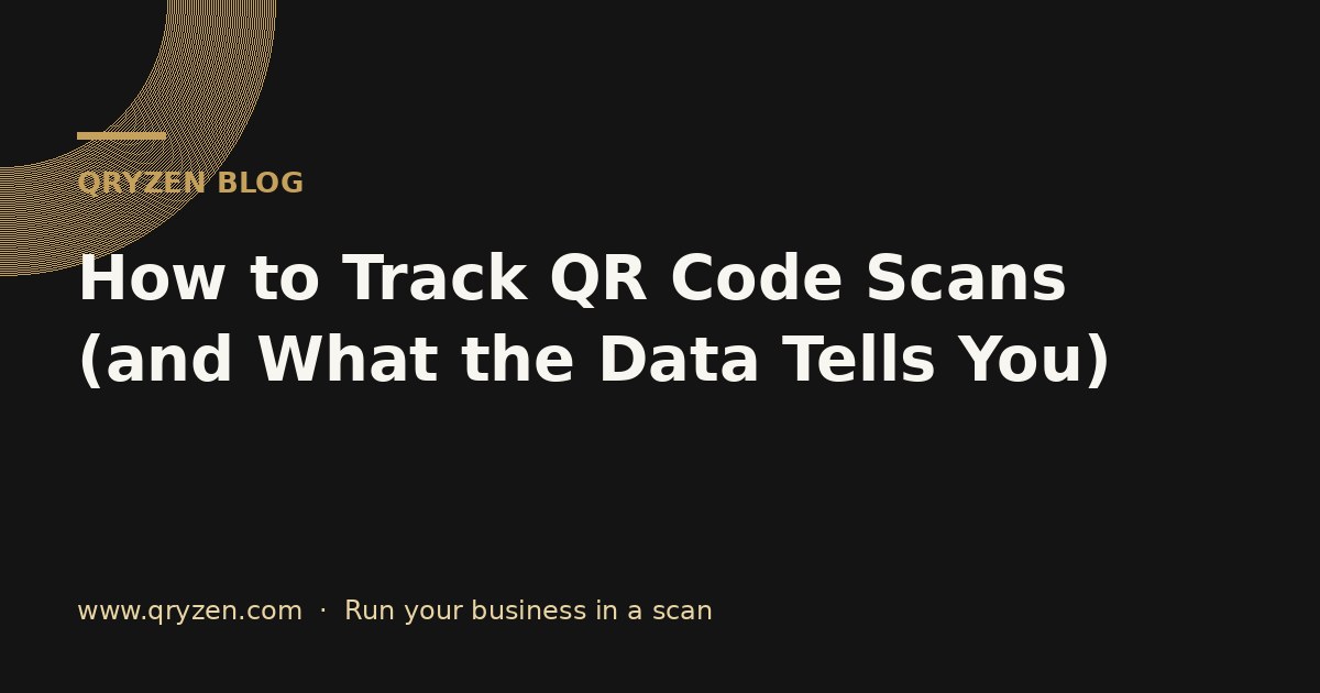 How to Track QR Code Scans (and What the Data Tells You)